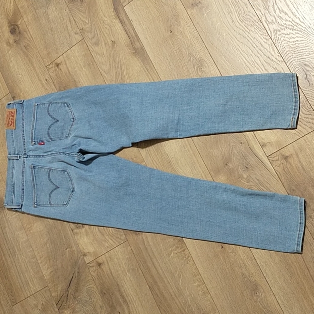 Levi's slimming skinny ligth blue womens jeans size 27 - Picture 2 of 11